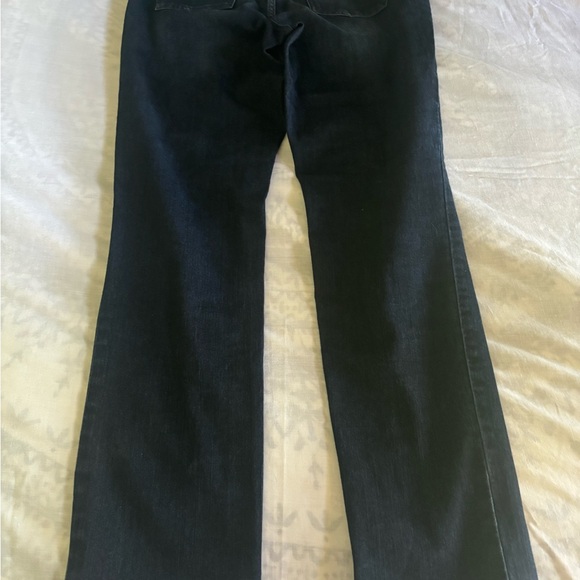 Kut from the Kloth medium wash straight leg distressed denim jeans size 8 - Picture 7 of 11
